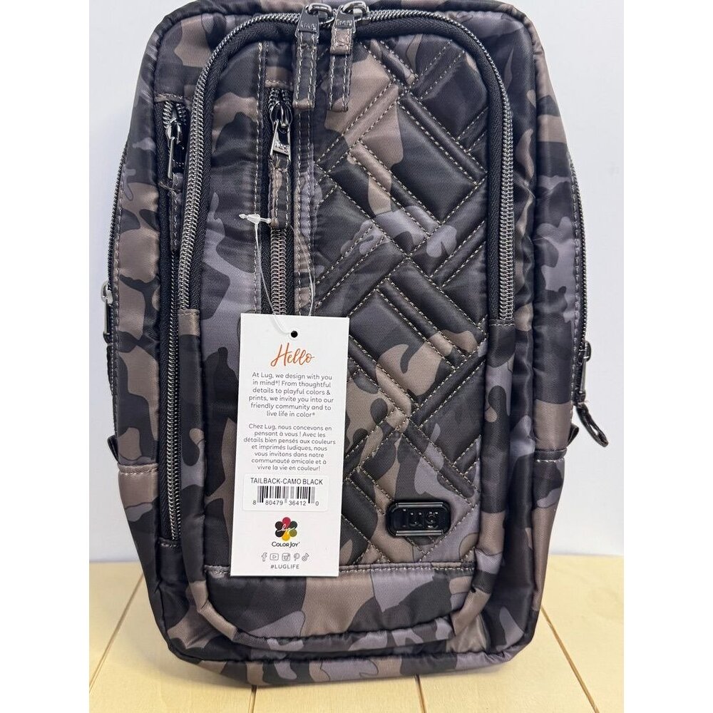Lug Tailback Sling Bag NET - Camo Black